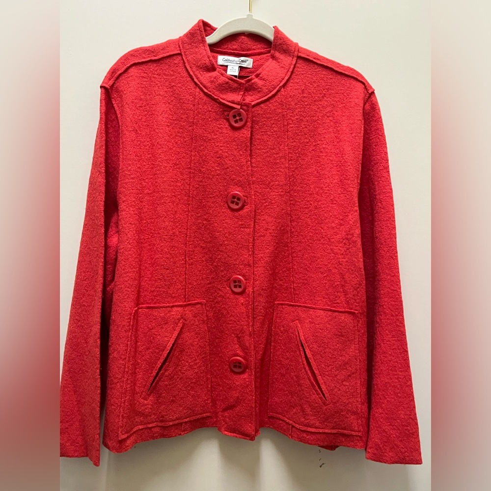 Coldwater Creek wool blend jacket, NWT, XL